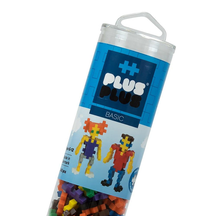 Plus Plus Mini Tube 240-Piece (Basic Mix)-Toys & Learning-Plus-Plus-027507 BA-babyandme.ca
