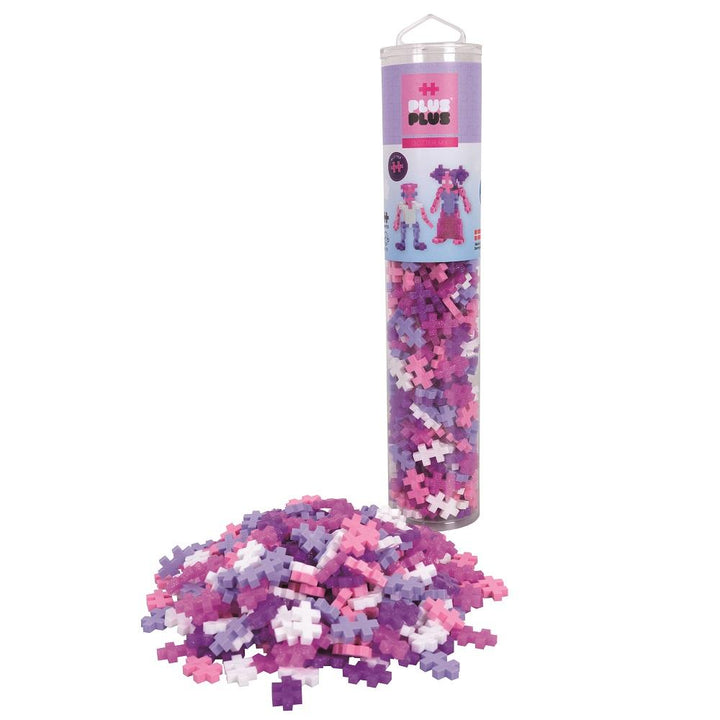 Plus Plus Mini Tube 240-Piece (Glitter Mix)-Toys &amp; Learning-Plus-Plus-027507 GT-babyandme.ca