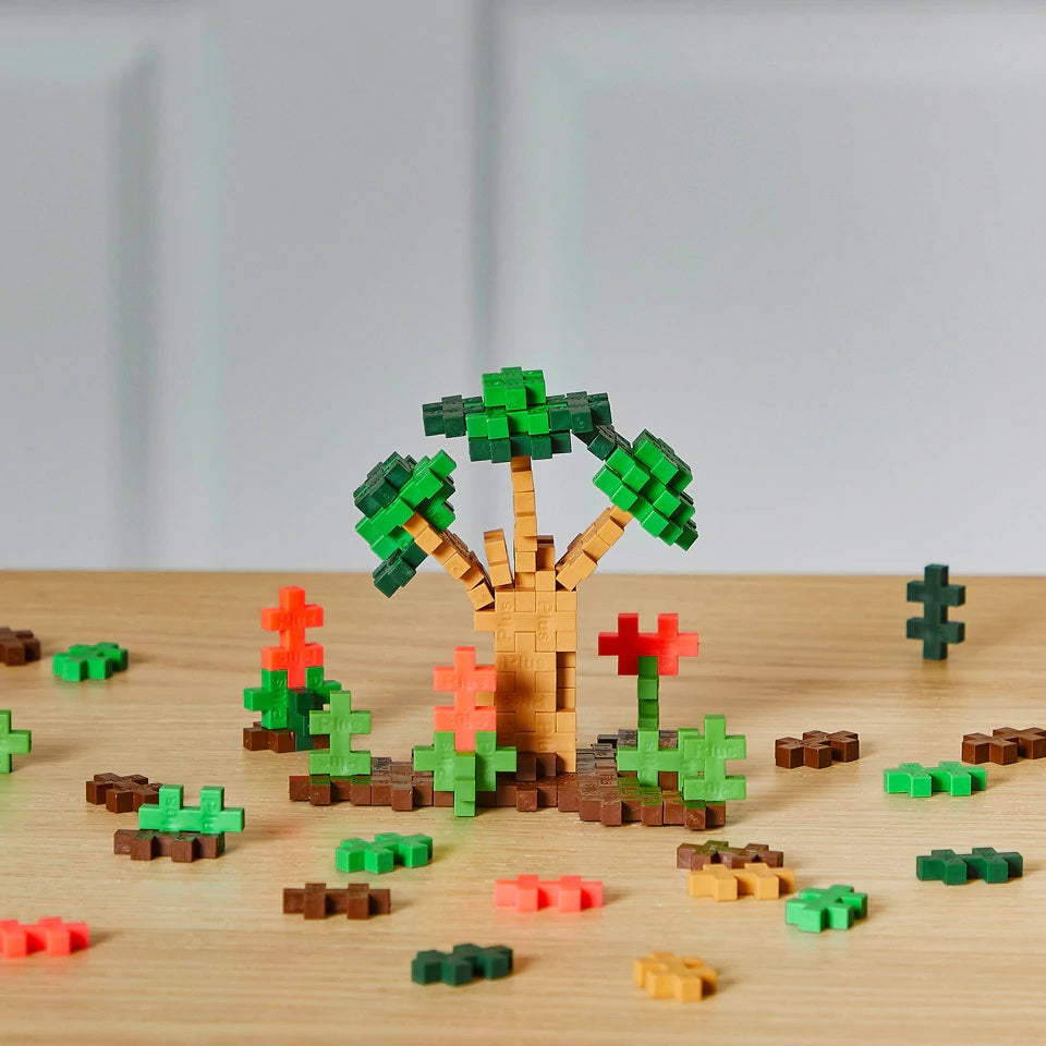 Plus Plus Mini Tube 240-Piece (Jungle Mix)-Toys & Learning-Plus-Plus-027507 JU-babyandme.ca