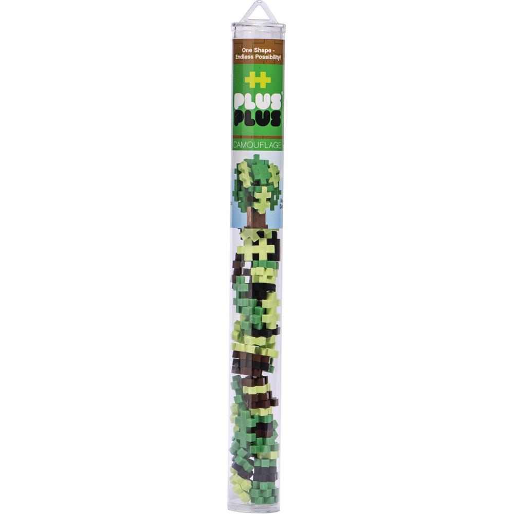 Plus Plus Mini Tube 70-Piece (Camouflage)-Toys & Learning-Plus-Plus-024423 CF-babyandme.ca