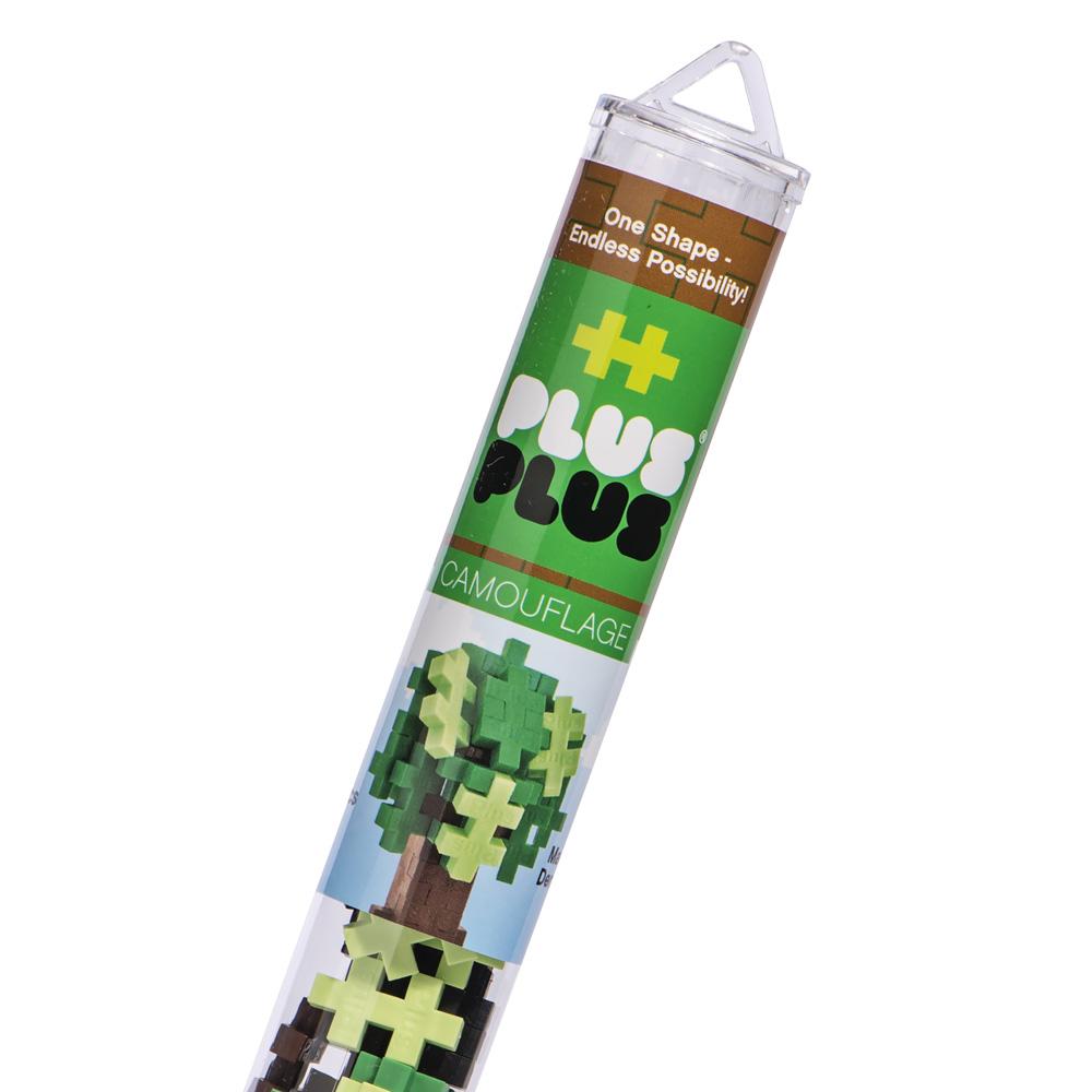 Plus Plus Mini Tube 70-Piece (Camouflage)-Toys & Learning-Plus-Plus-024423 CF-babyandme.ca