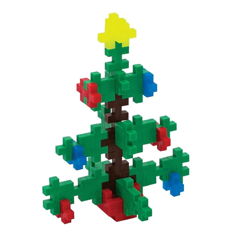 Plus Plus Mini Tube 70-Piece (Christmas Tree)-Toys & Learning-Plus-Plus-024423 CT-babyandme.ca