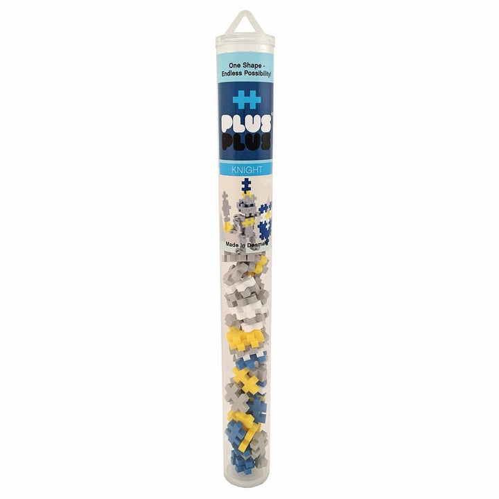 Plus Plus Mini Tube 70-Piece (Knight)-Toys & Learning-Plus-Plus-024423 KN-babyandme.ca