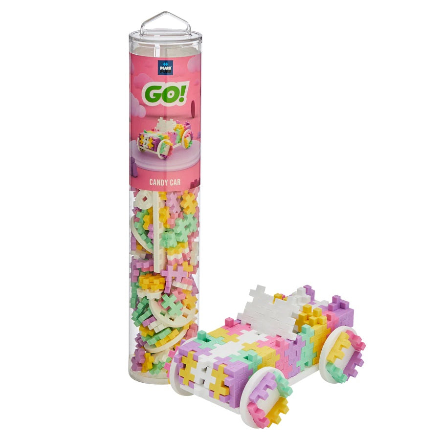 Plus Plus Mini Tube Color Cars 200-Piece (Candy)-Toys & Learning-Plus-Plus-030940 CA-babyandme.ca