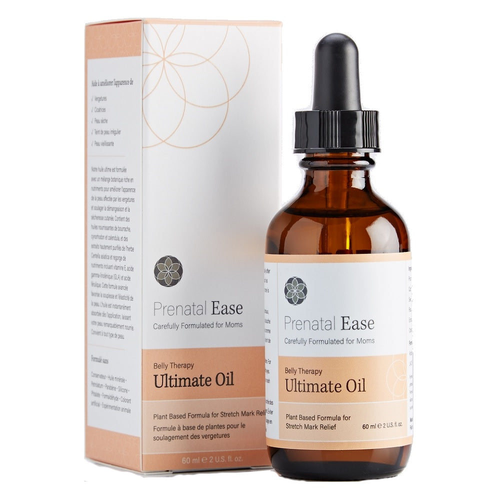 Prenatal Ease Belly Therapy Ultimate Oil 2oz-Health-Prenatal Ease-031692 2oz-babyandme.ca