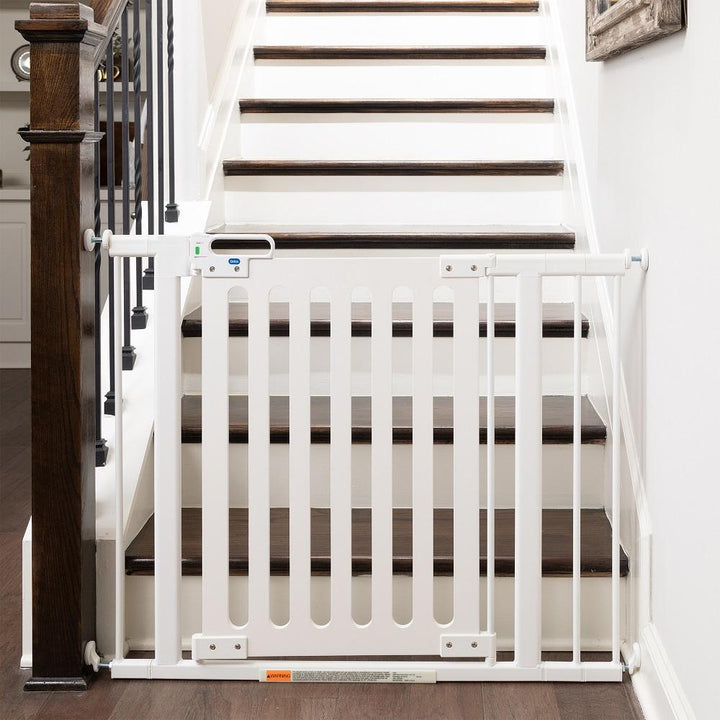 Qdos Spectrum Designer Pressure Mount Baby Gate (White) - IN STORE PICK UP ONLY-Health-Qdos-027606 WH-babyandme.ca