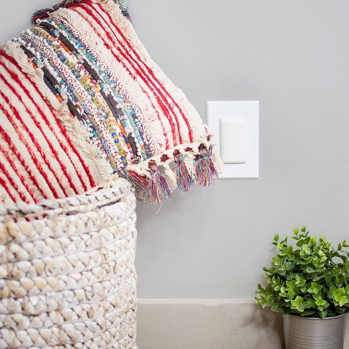Qdos StayPut Double Outlet Plugs 6-Pack (White)-Health-Qdos-023681-babyandme.ca