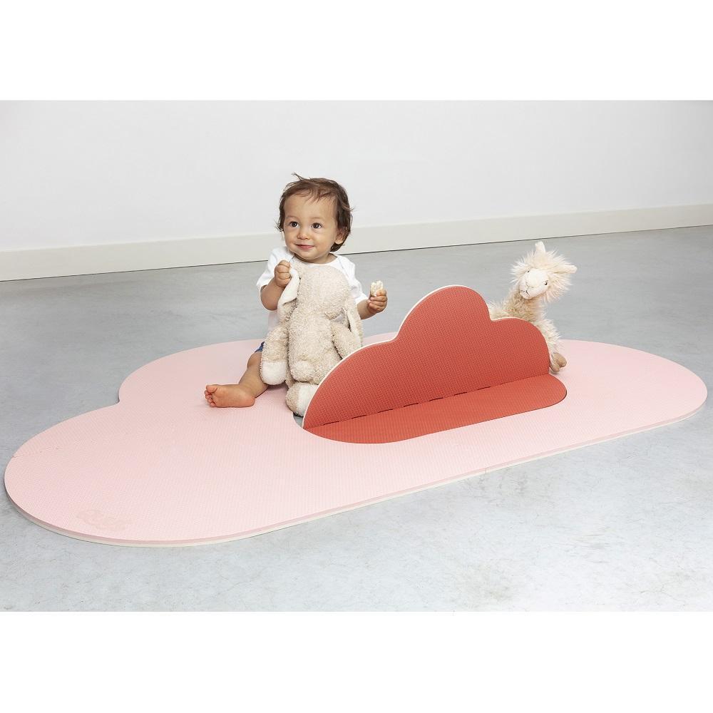 Quut Head in the Clouds Playmat Small (Blush Rose)-Toys & Learning-Quut-028143 BR-babyandme.ca