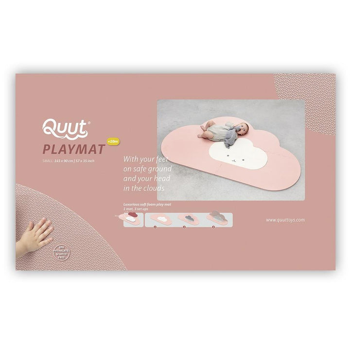 Quut Head in the Clouds Playmat Small (Blush Rose)-Toys & Learning-Quut-028143 BR-babyandme.ca