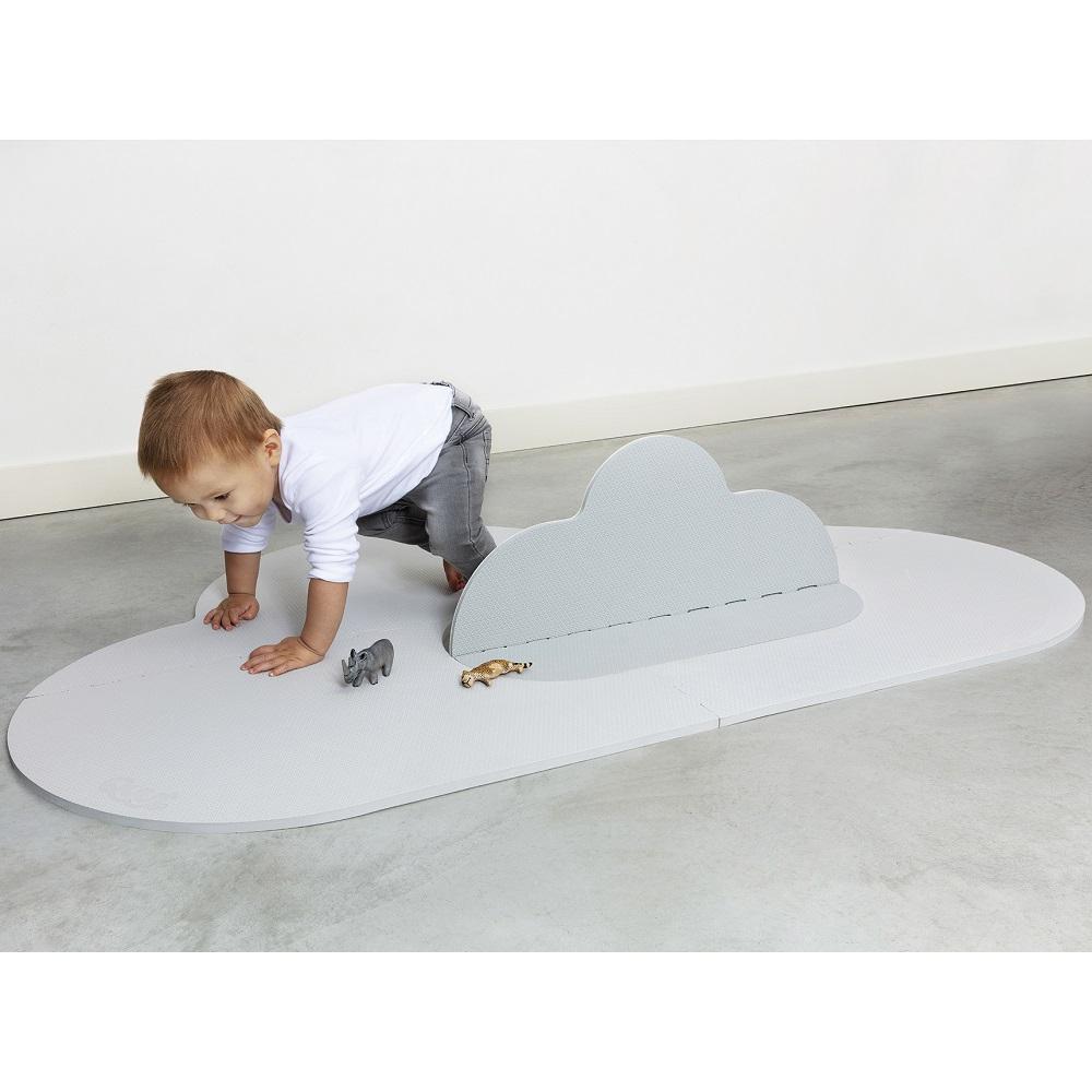 Quut Head in the Clouds Playmat Small (Pearl Grey)-Toys & Learning-Quut-028143 PG-babyandme.ca