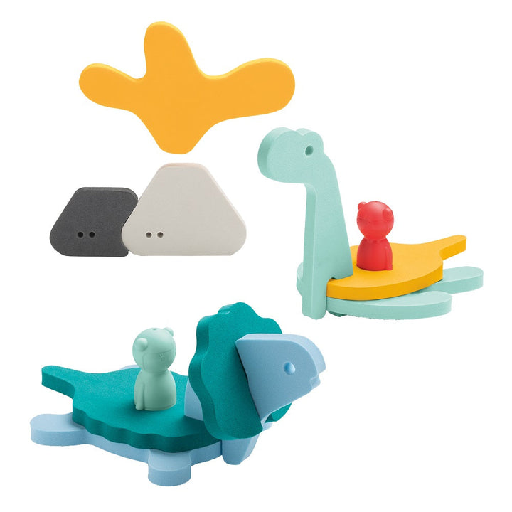 Quut Puzzle Friends (Dino World)-Bath-Quut-030941 DW-babyandme.ca