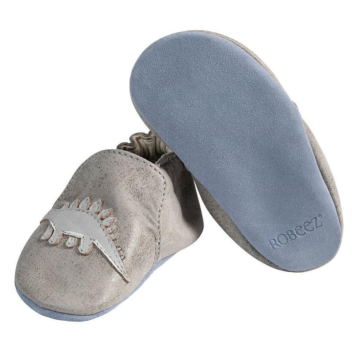 Robeez Soft Soles (Grey Ramsey)-Apparel-Robeez--babyandme.ca