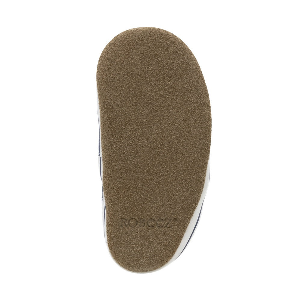 Robeez Soft Soles (Liam Navy)-Apparel-Robeez--babyandme.ca