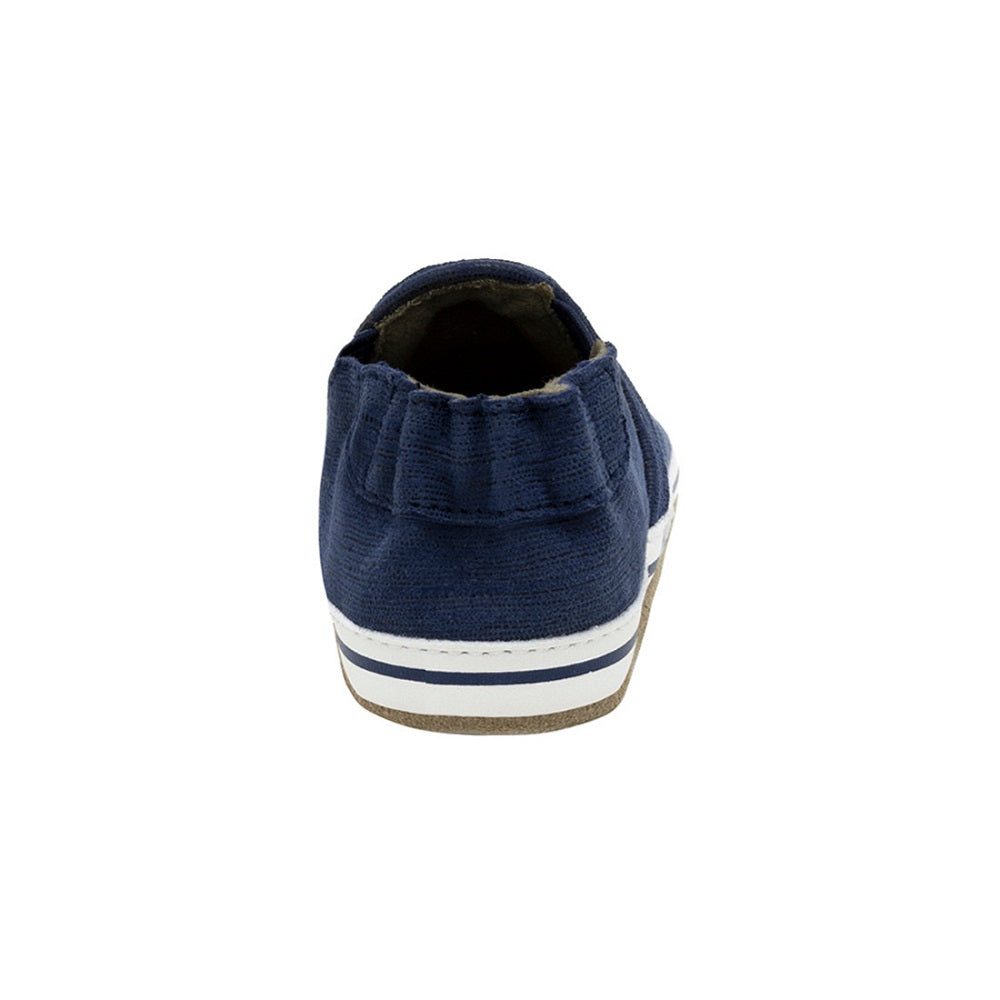 Robeez Soft Soles (Liam Navy)-Apparel-Robeez--babyandme.ca