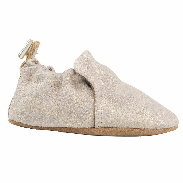 Robeez Soft Soles (Pretty Pearl Gold)-Apparel-Robeez--babyandme.ca