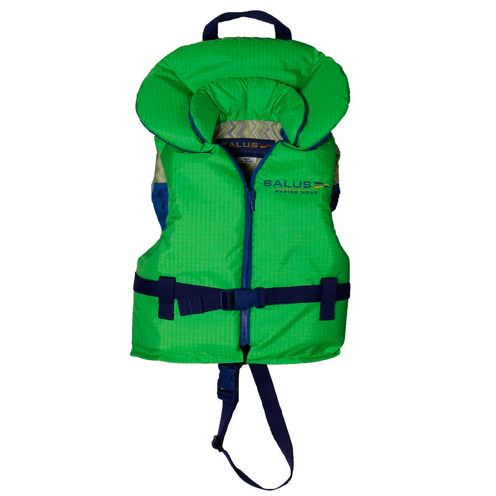 Salus Marine Nimbus Child Vest (Lime)-Apparel-Salus Marine-000624 LI 30-60-babyandme.ca