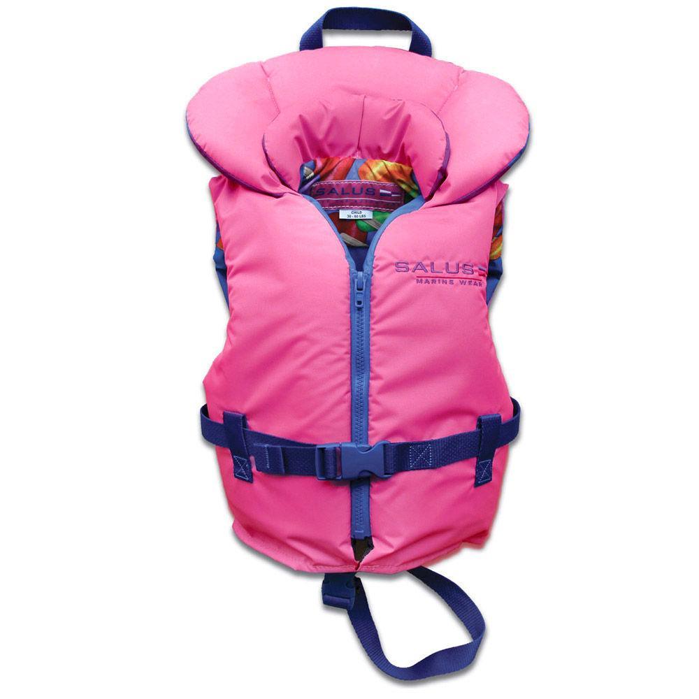 Salus Marine Nimbus Child Vest (Pink)-Apparel-Salus Marine-000624PK30-60-babyandme.ca