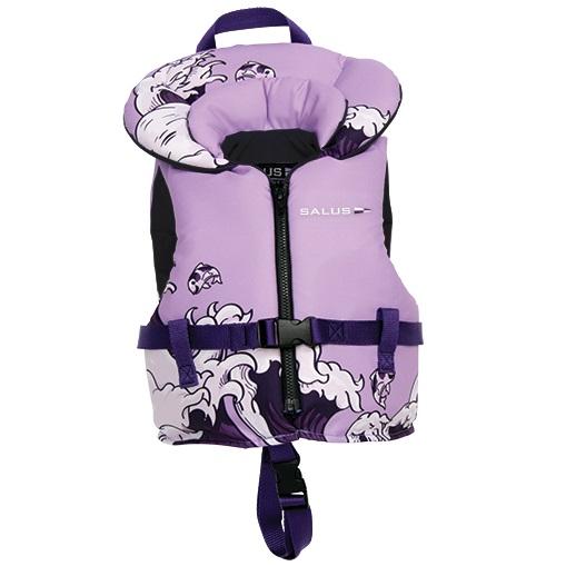 Salus Marine Nimbus Child Vest (Purple Waves)-Apparel-Salus Marine-000624 PW 30-60-babyandme.ca