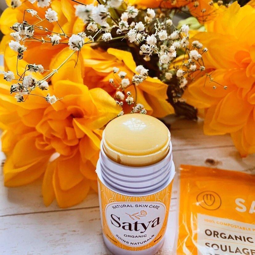 Satya Organic Eczema Relief Stick (30 ml)-Health-Satya Organic Skin Care-026926-babyandme.ca