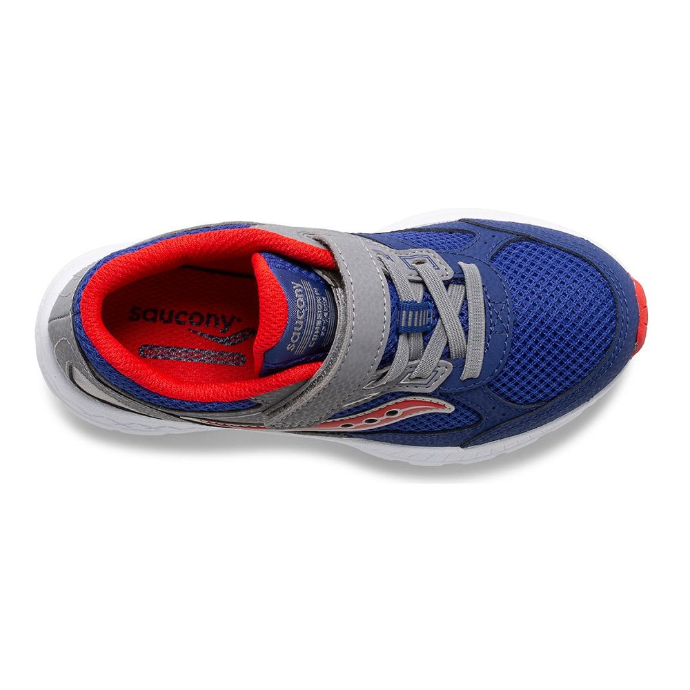 Saucony Kid's Cohesion 14 A/C Sneaker (Navy/Red)-Apparel-Saucony--babyandme.ca