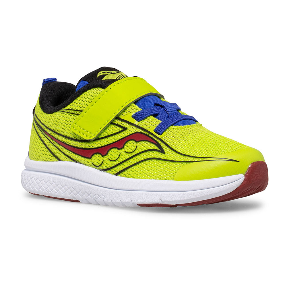 Saucony Kid's Kinvara 13 Jr. Sneaker (Acid/Lime)-Apparel-Saucony--babyandme.ca