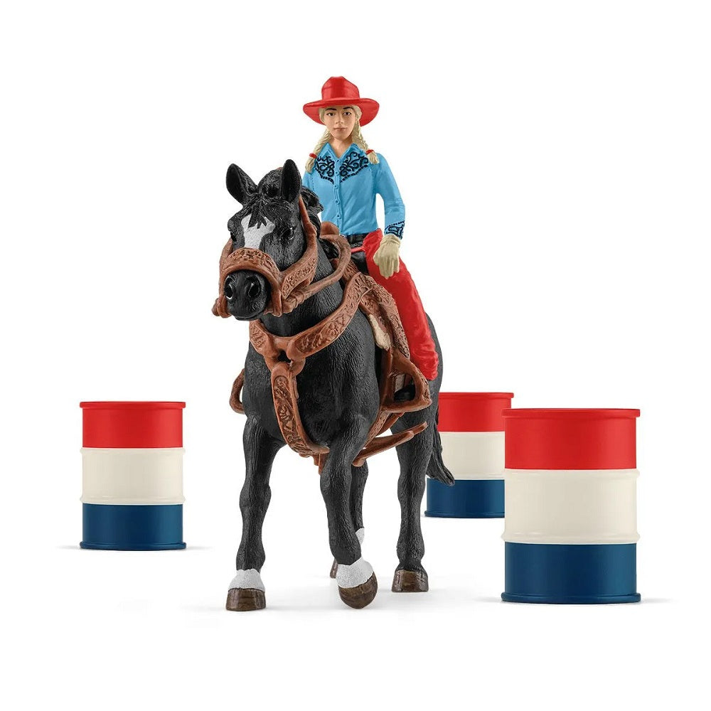 Schleich Cowgirl Barrel Racing Fun-Toys & Learning-Schleich-031334-babyandme.ca