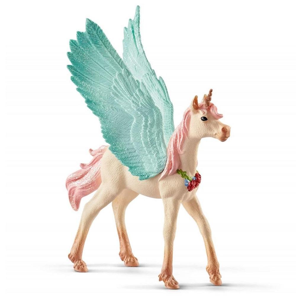 Schleich Decorated Unicorn Pegasus, Foal-Toys & Learning-Schleich-023562 DU-babyandme.ca