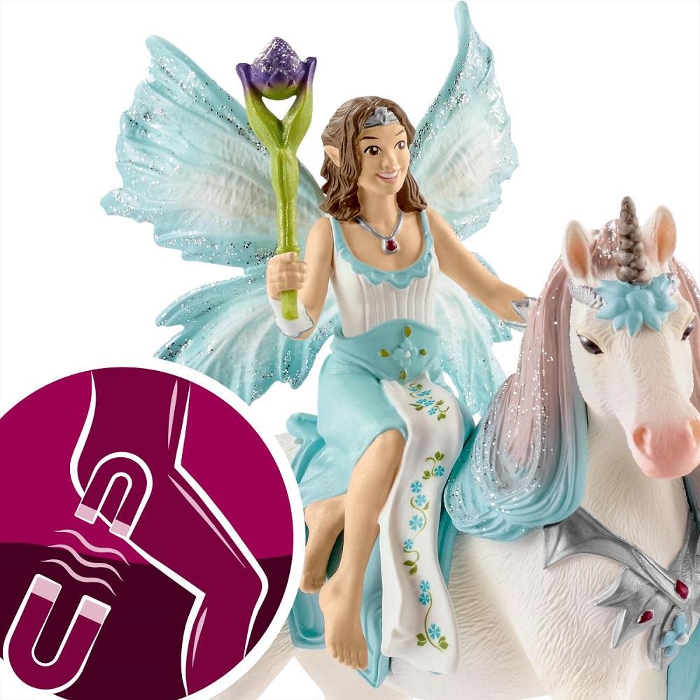 Schleich Fairy Eyela with Princess Unicorn-Toys & Learning-Schleich-025147 EU-babyandme.ca