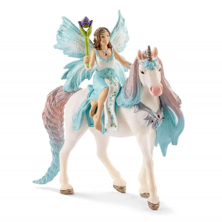 Schleich Fairy Eyela with Princess Unicorn-Toys & Learning-Schleich-025147 EU-babyandme.ca