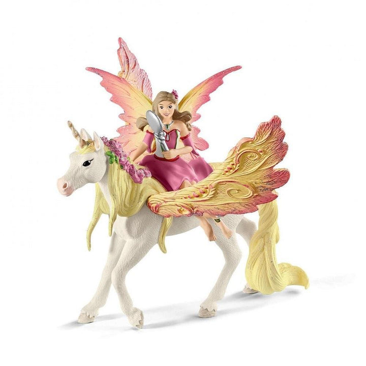 Schleich Fairy Feya with Pegasus Unicorn-Toys &amp; Learning-Schleich-009261 FU-babyandme.ca