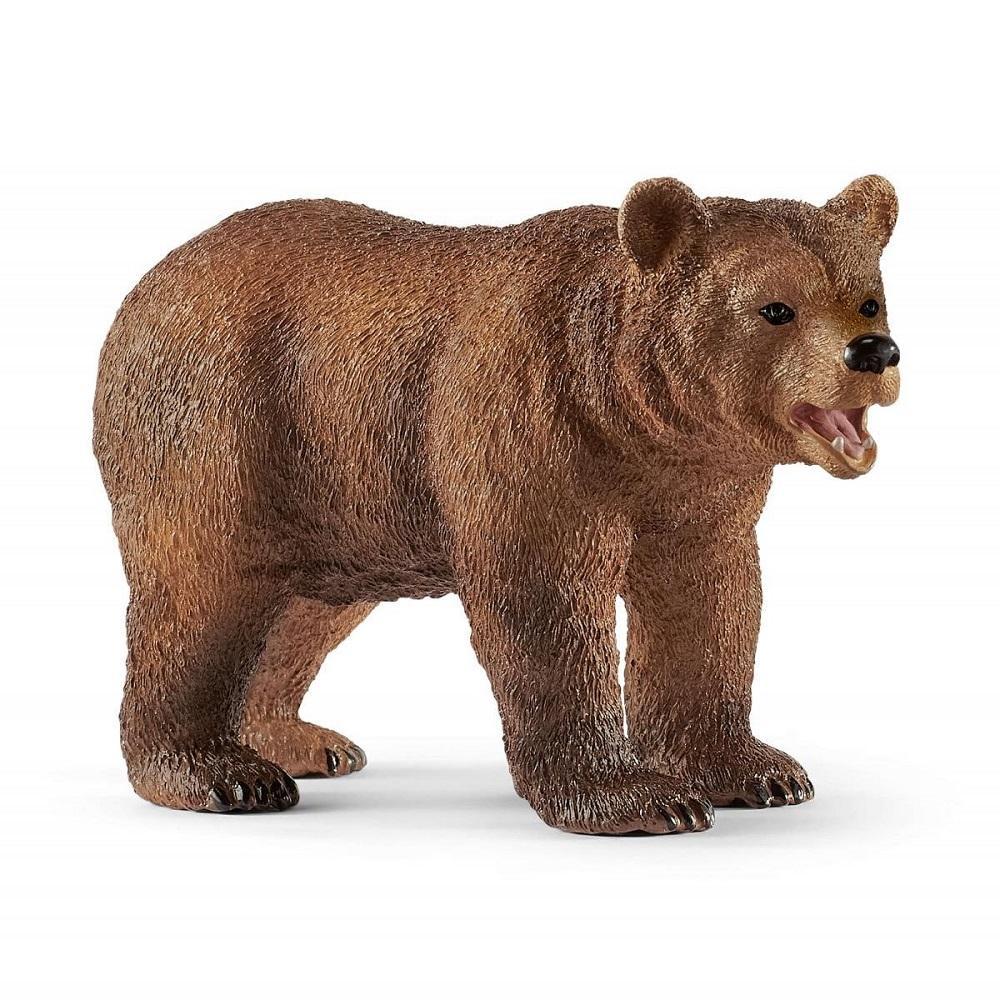 Schleich Grizzly Bear Mother with Cub-Toys & Learning-Schleich-027706 BC-babyandme.ca