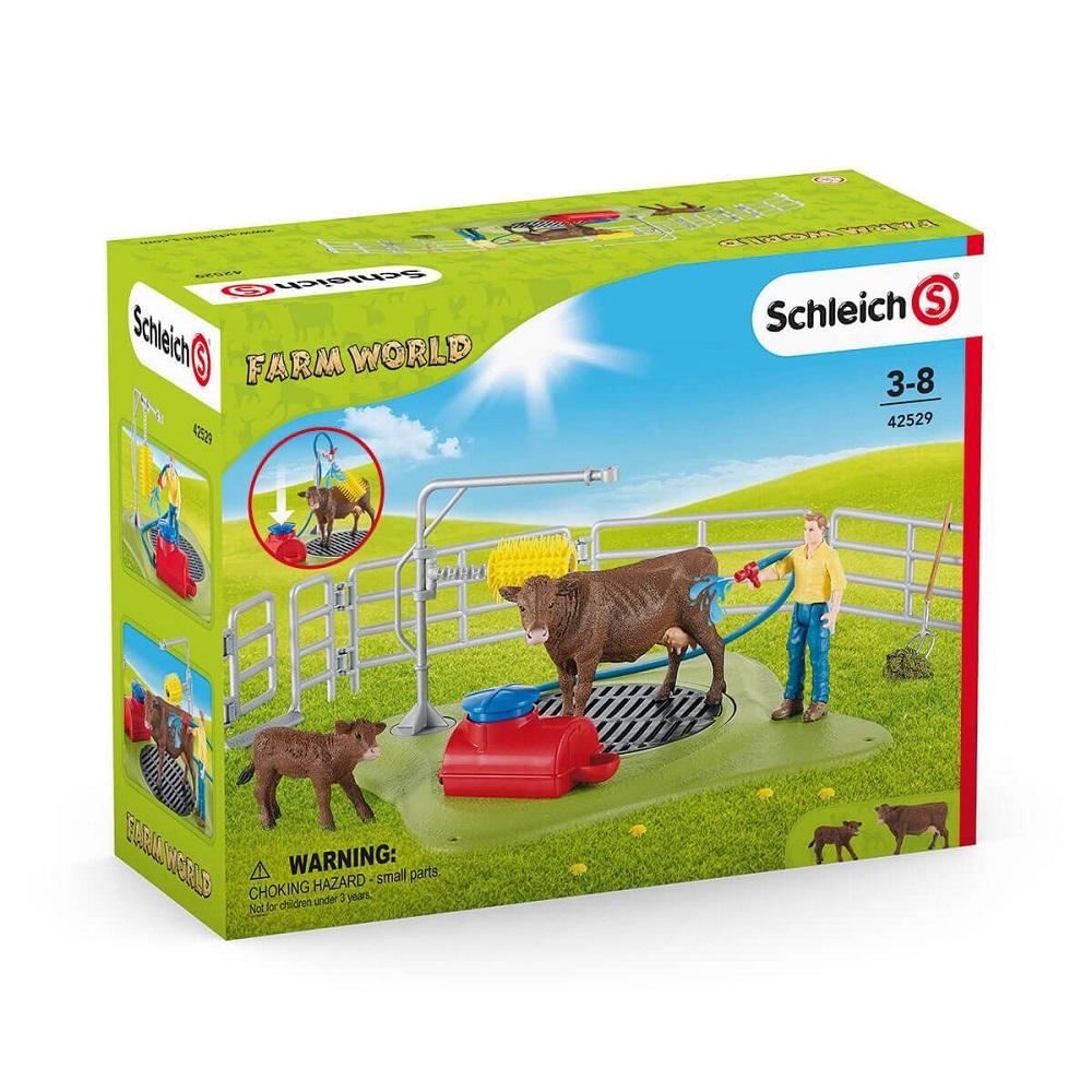 Schleich Happy Cow Wash-Toys & Learning-Schleich-030063-babyandme.ca