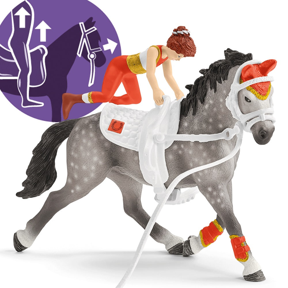 Schleich Horse Club Mia's Vaulting Riding Set-Toys & Learning-Schleich-031010-babyandme.ca
