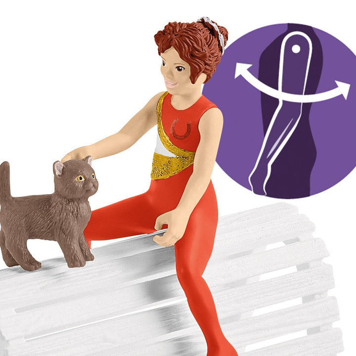 Schleich Horse Club Mia's Vaulting Riding Set-Toys & Learning-Schleich-031010-babyandme.ca