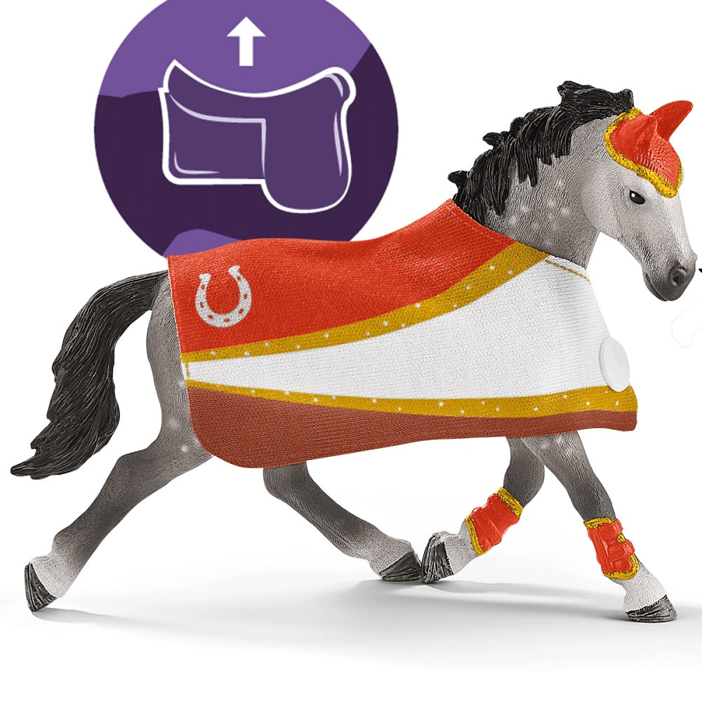 Schleich Horse Club Mia's Vaulting Riding Set-Toys & Learning-Schleich-031010-babyandme.ca