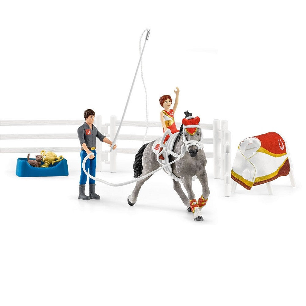 Schleich Horse Club Mia's Vaulting Riding Set-Toys & Learning-Schleich-031010-babyandme.ca