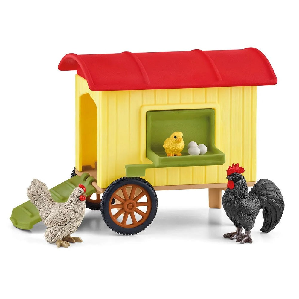 Schleich Mobile Chicken Coop-Toys & Learning-Schleich-008168 MC-babyandme.ca