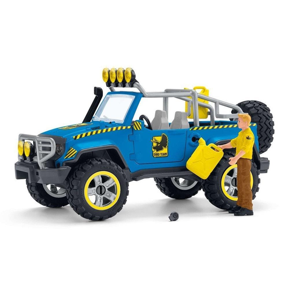 Schleich Off-Road Vehicle with Dino Outpost-Toys & Learning-Schleich-028145-babyandme.ca