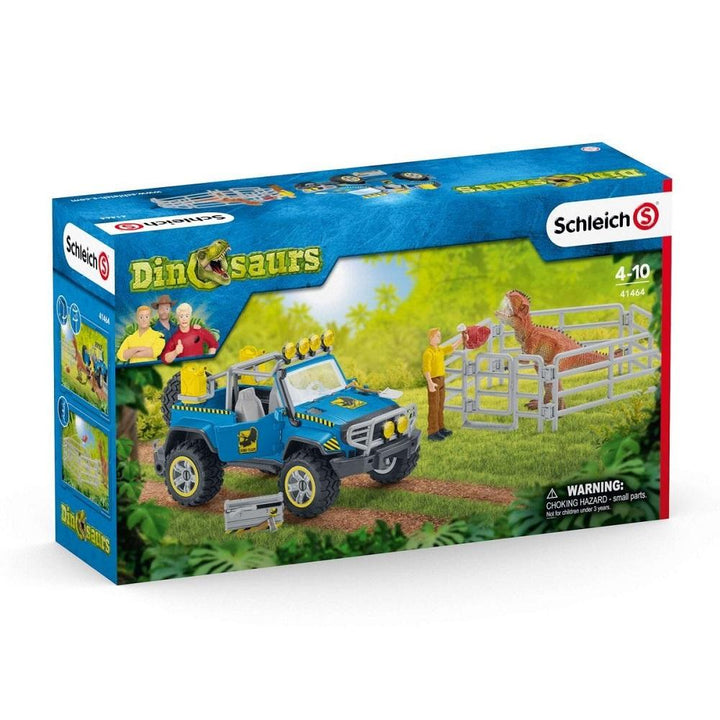 Schleich Off-Road Vehicle with Dino Outpost-Toys & Learning-Schleich-028145-babyandme.ca