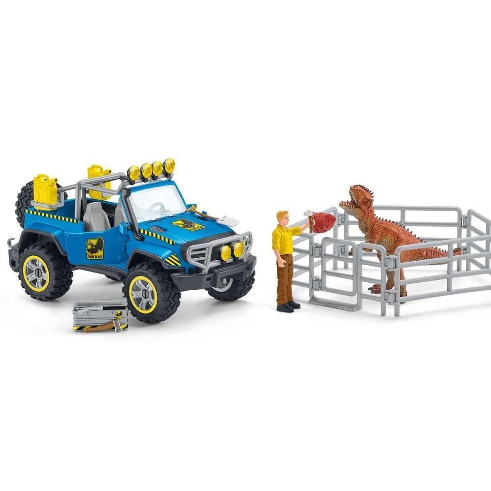 Schleich Off-Road Vehicle with Dino Outpost-Toys & Learning-Schleich-028145-babyandme.ca