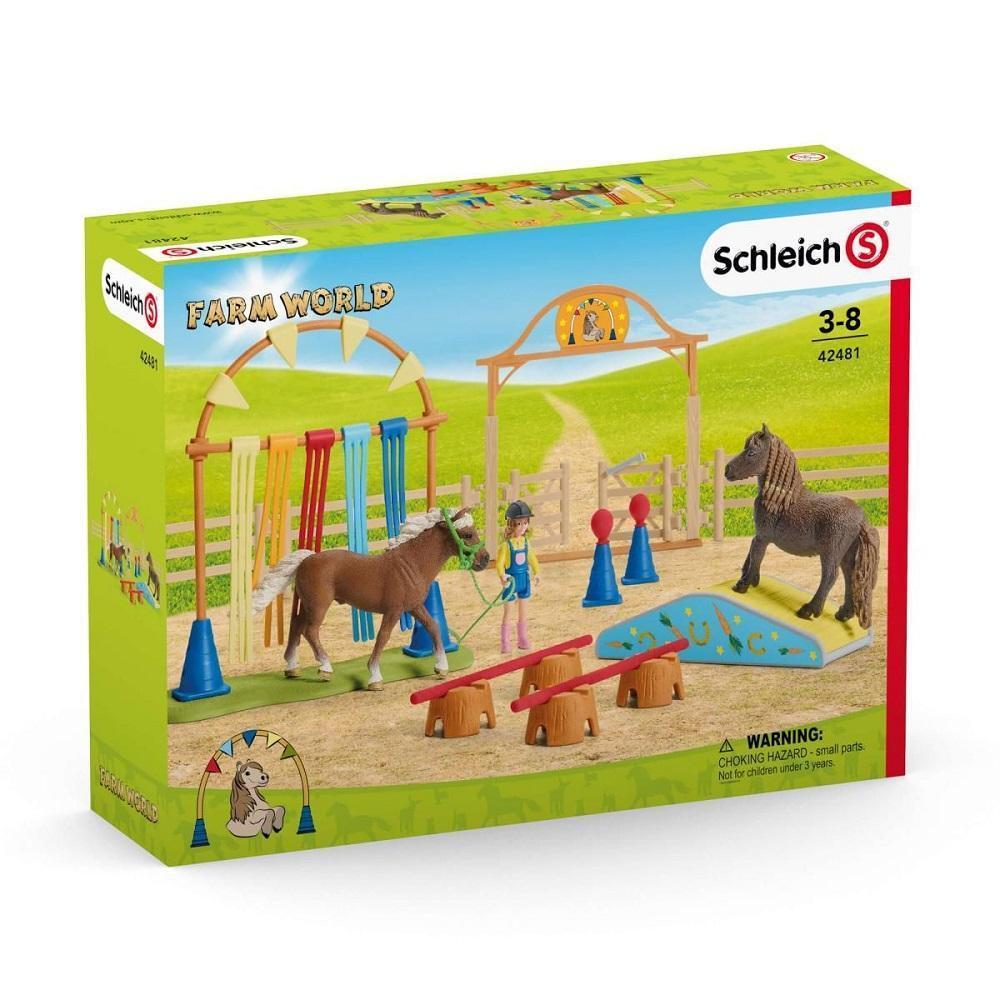 Schleich Pony Agility Training-Toys & Learning-Schleich-028097-babyandme.ca