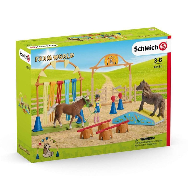Schleich Pony Agility Training-Toys & Learning-Schleich-028097-babyandme.ca