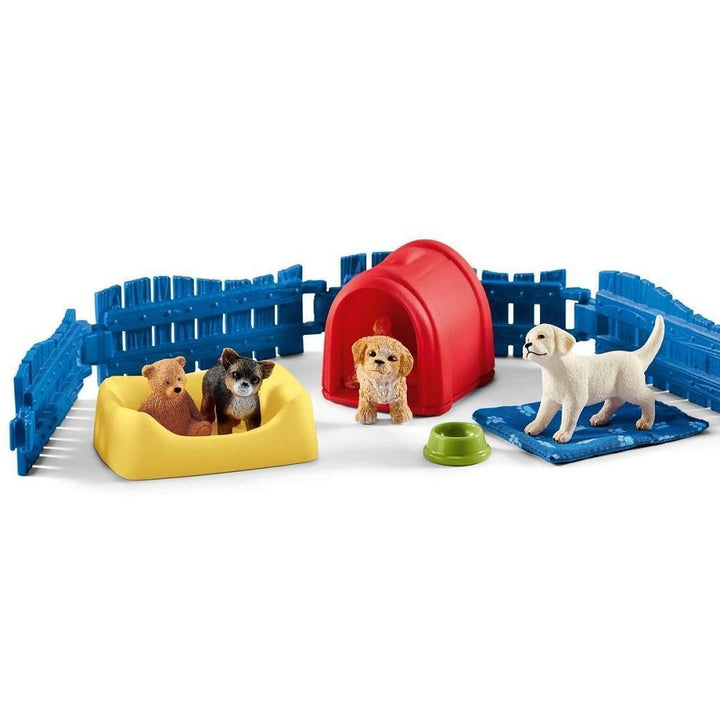 Schleich Puppy Pen-Toys &amp; Learning-Schleich-028096-babyandme.ca
