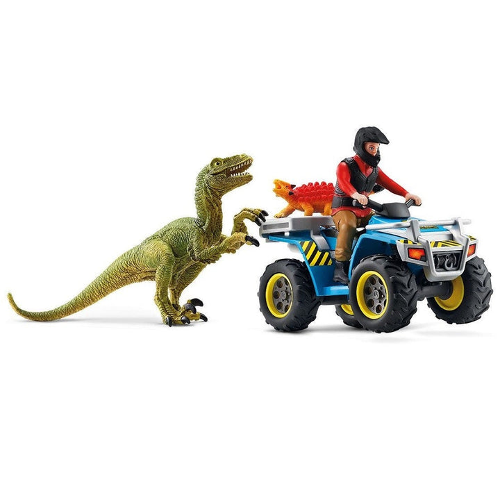 Schleich Quad Escape from Velociraptor-Toys & Learning-Schleich-024400 VR-babyandme.ca