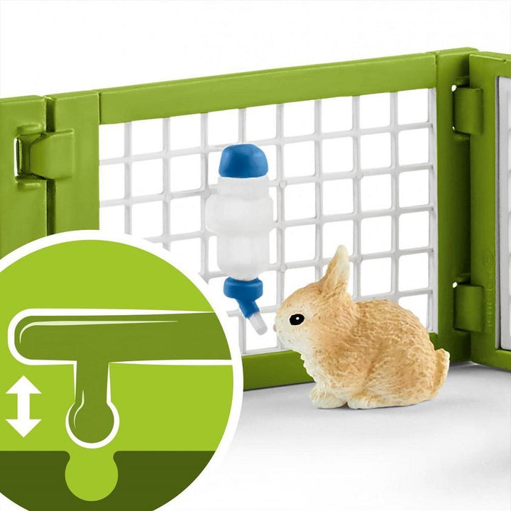 Schleich Rabbit Hutch-Toys & Learning-Schleich-008168 HR-babyandme.ca