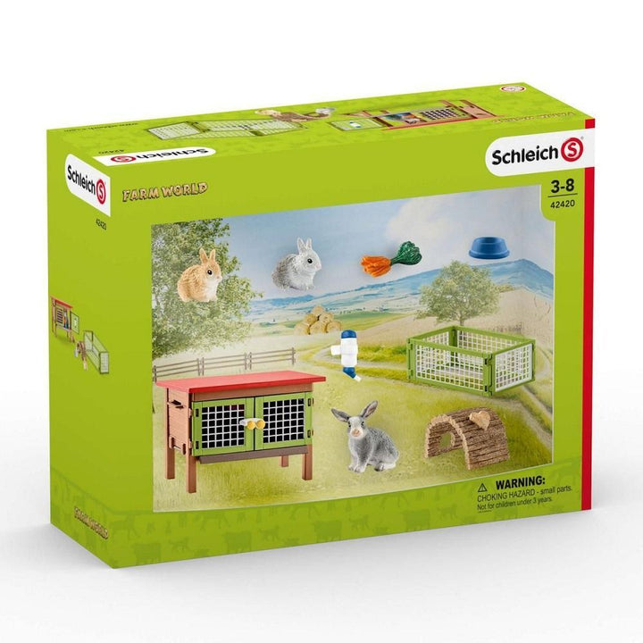 Schleich Rabbit Hutch-Toys & Learning-Schleich-008168 HR-babyandme.ca