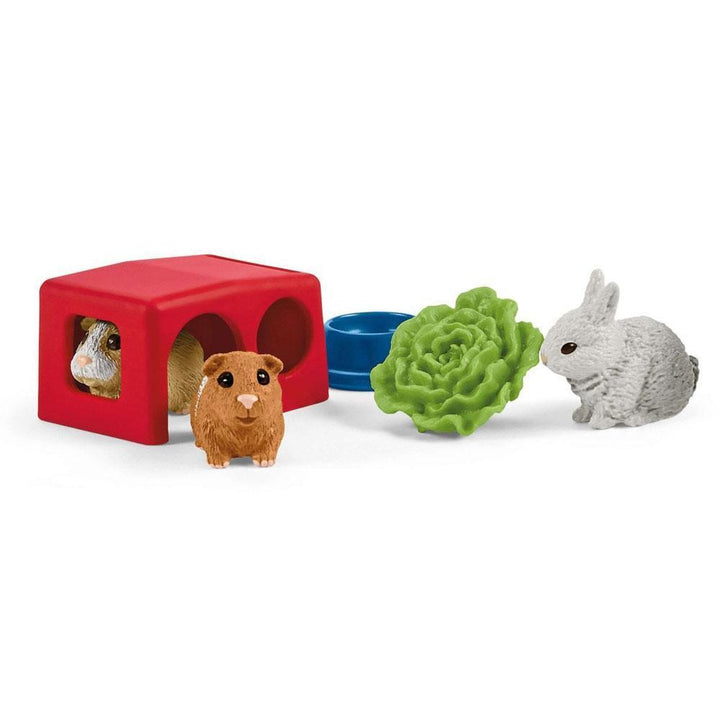 Schleich Rabbit and Guinea Pig Hutch-Toys & Learning-Schleich-030490-babyandme.ca
