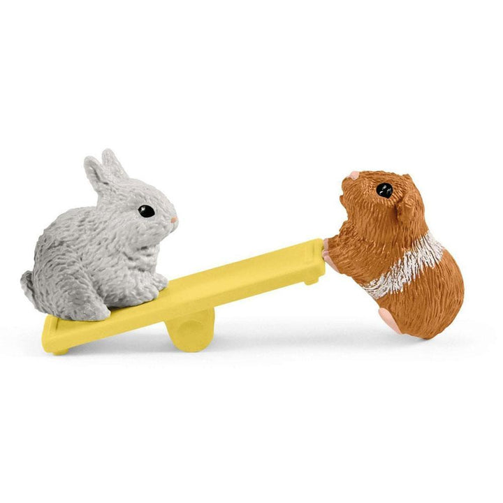 Schleich Rabbit and Guinea Pig Hutch-Toys & Learning-Schleich-030490-babyandme.ca