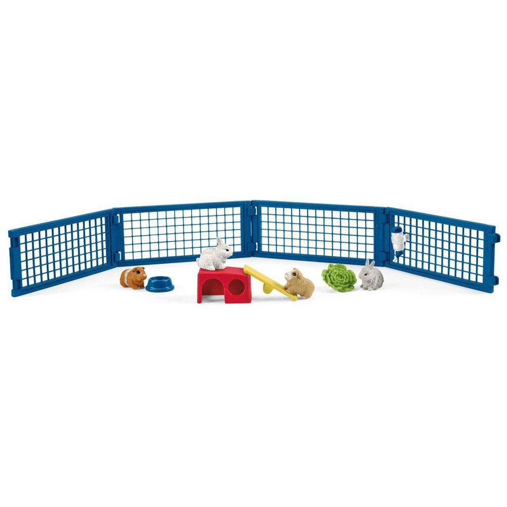 Schleich Rabbit and Guinea Pig Hutch-Toys & Learning-Schleich-030490-babyandme.ca