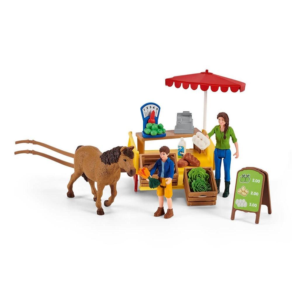 Schleich Sunny Day Mobile Farm Stand-Toys & Learning-Schleich-030068-babyandme.ca